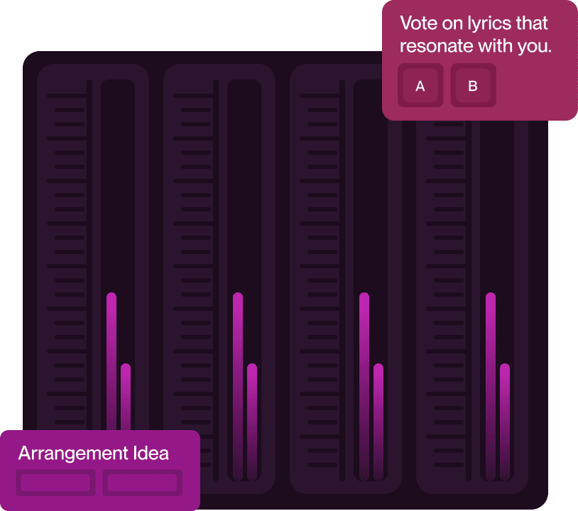 vote on lyrics that resonate with you